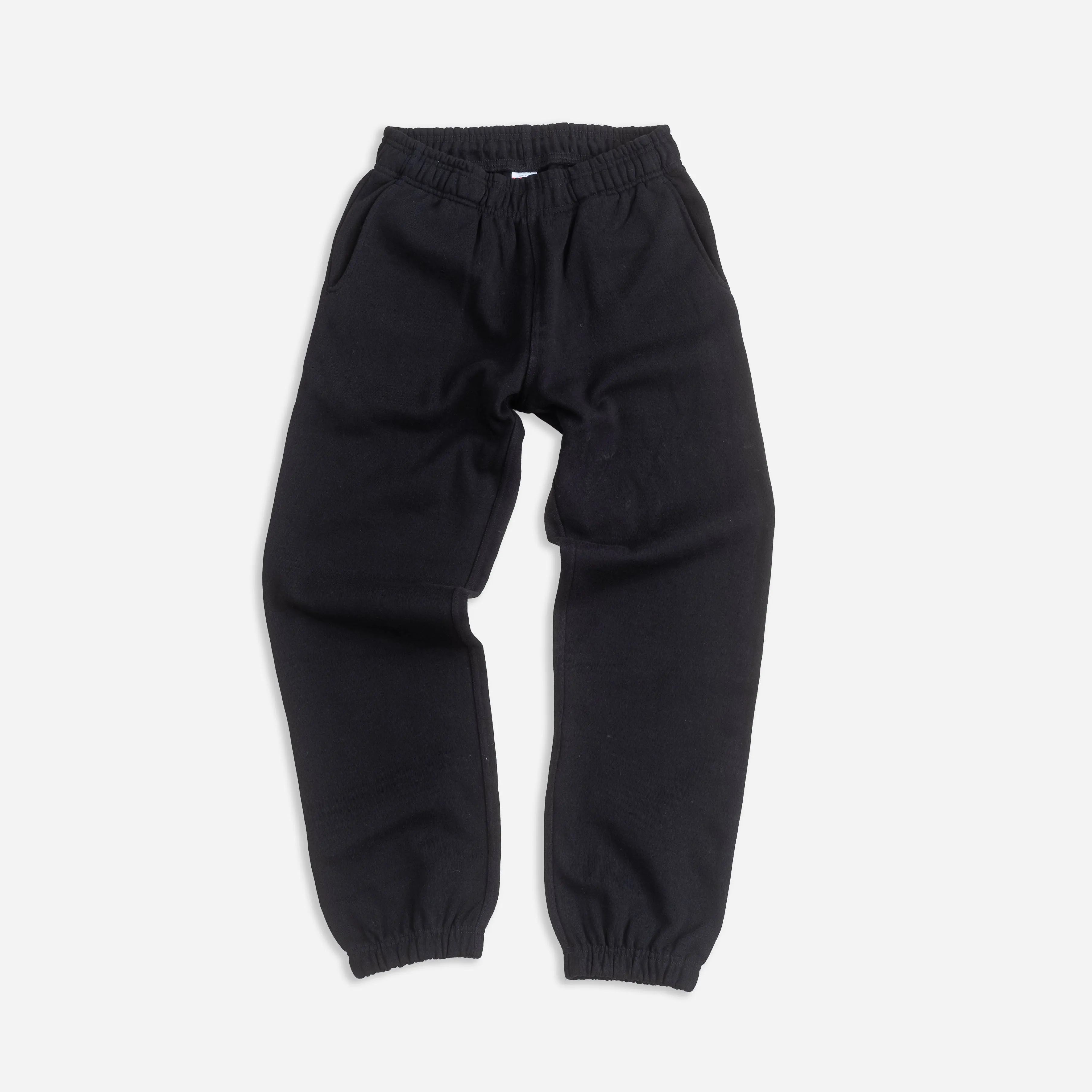 12oz HEAVY WEIGHT SWEAT PANTS - BLACK