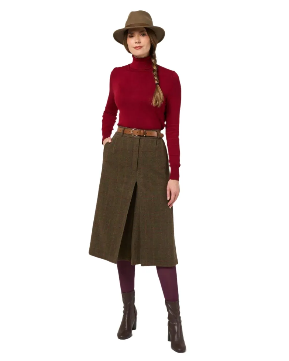 Alan Paine Surrey Ladies Tweed Culottes