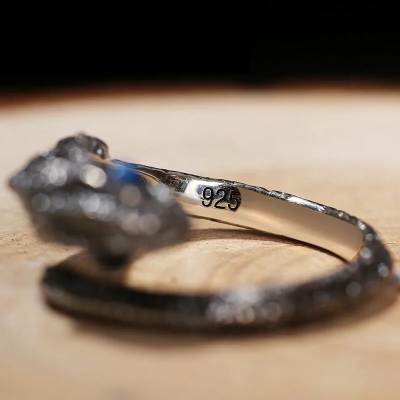 Bague Caméléon en Argent