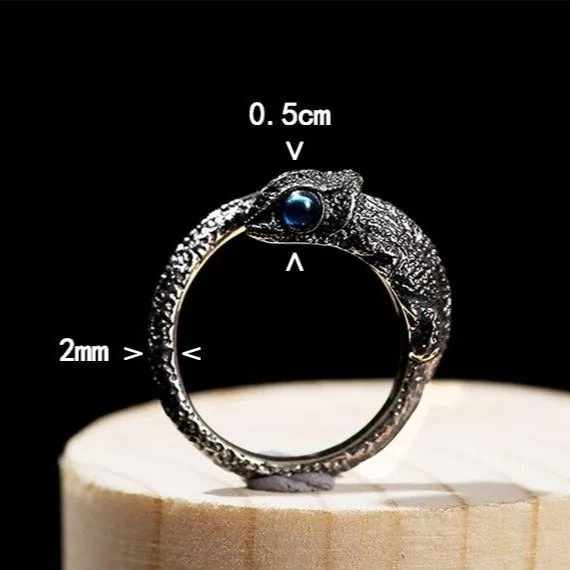 Bague Caméléon en Argent