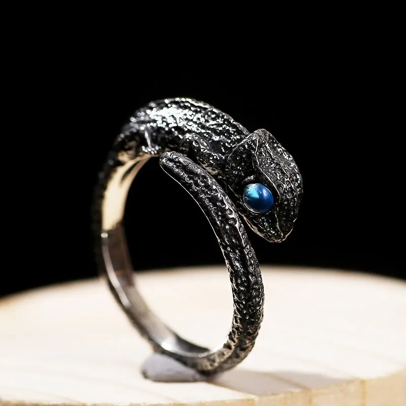 Bague Caméléon en Argent