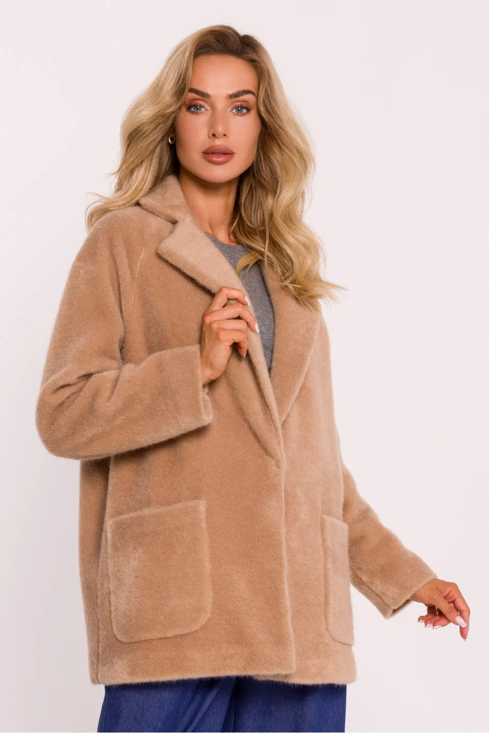 beige - Coat model 199654 Moe