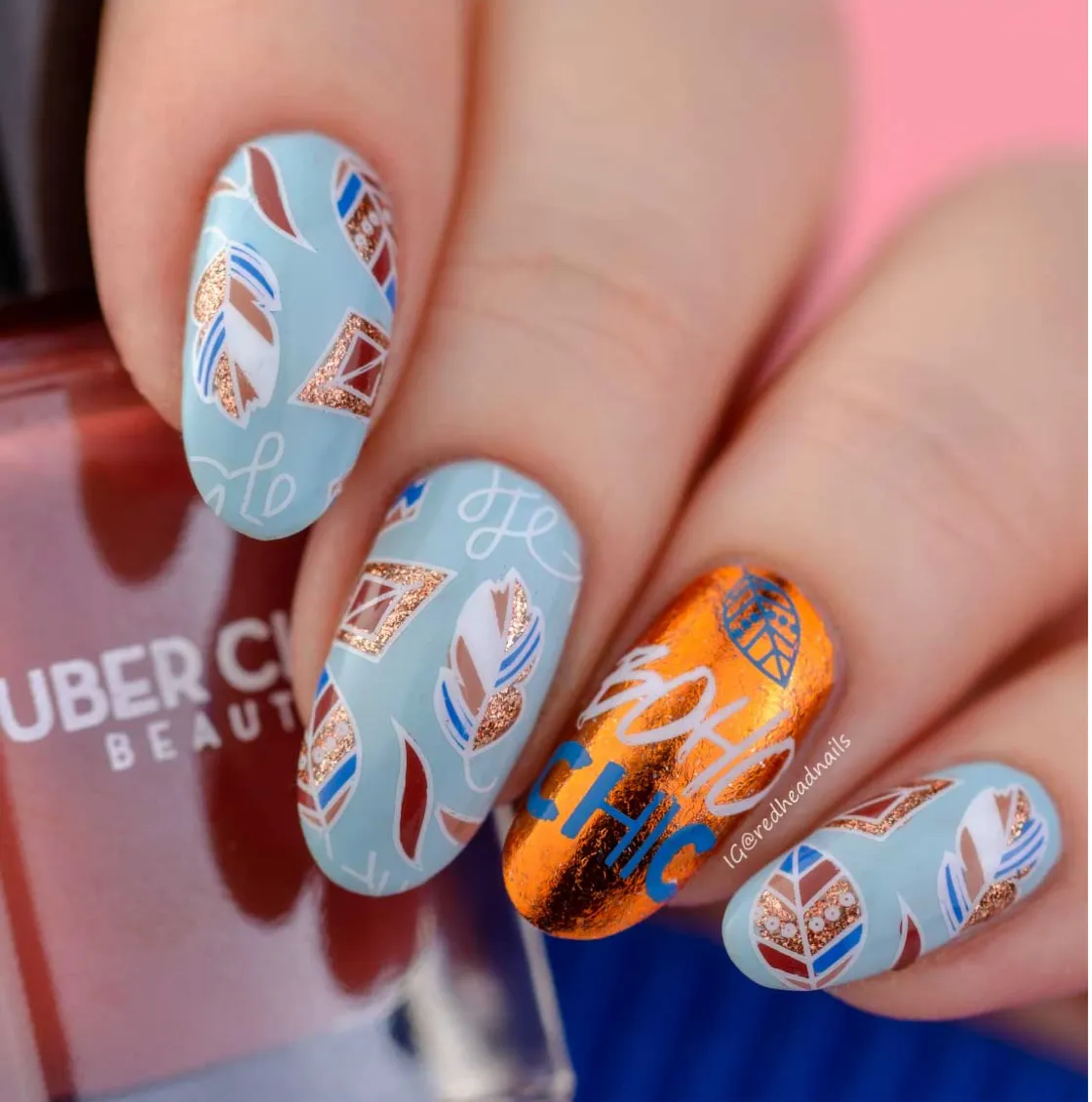 Boho Chic - Uber Chic Stamping Plate