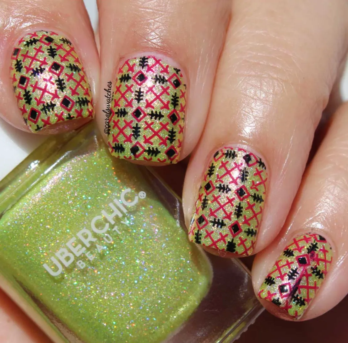 Boho Chic - Uber Chic Stamping Plate