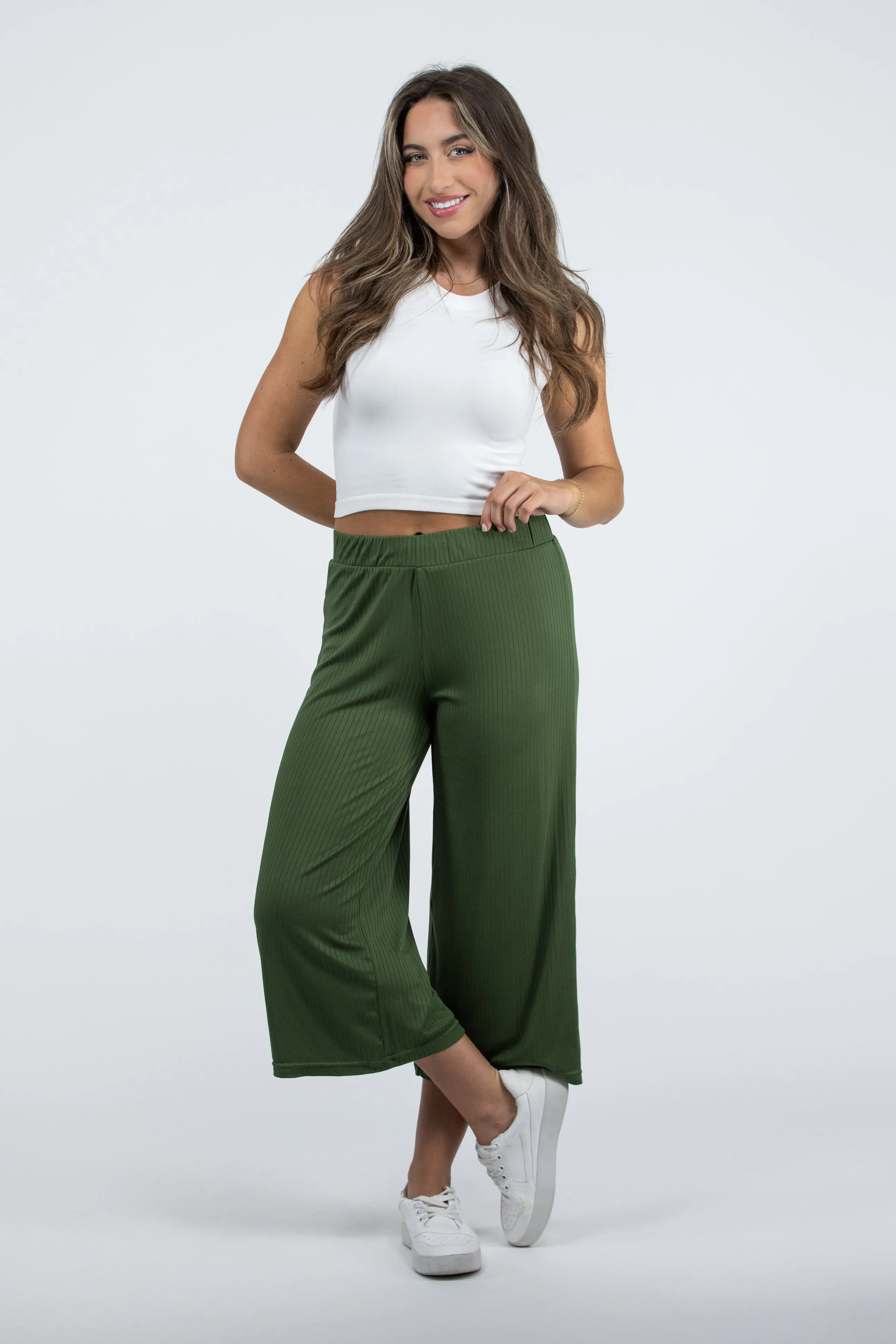 Cooler Than You Capri Culottes * Final Sale*