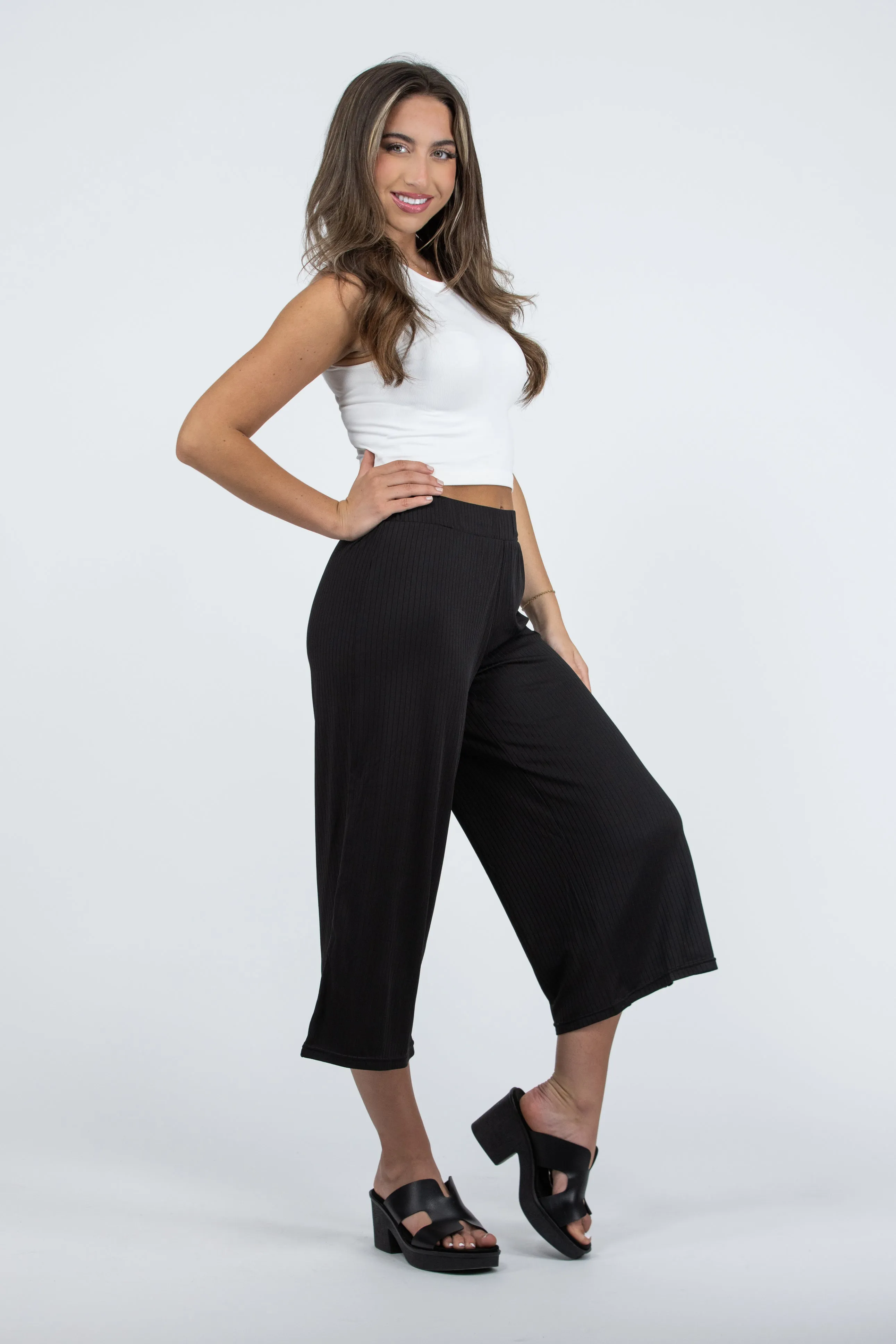 Cooler Than You Capri Culottes * Final Sale*