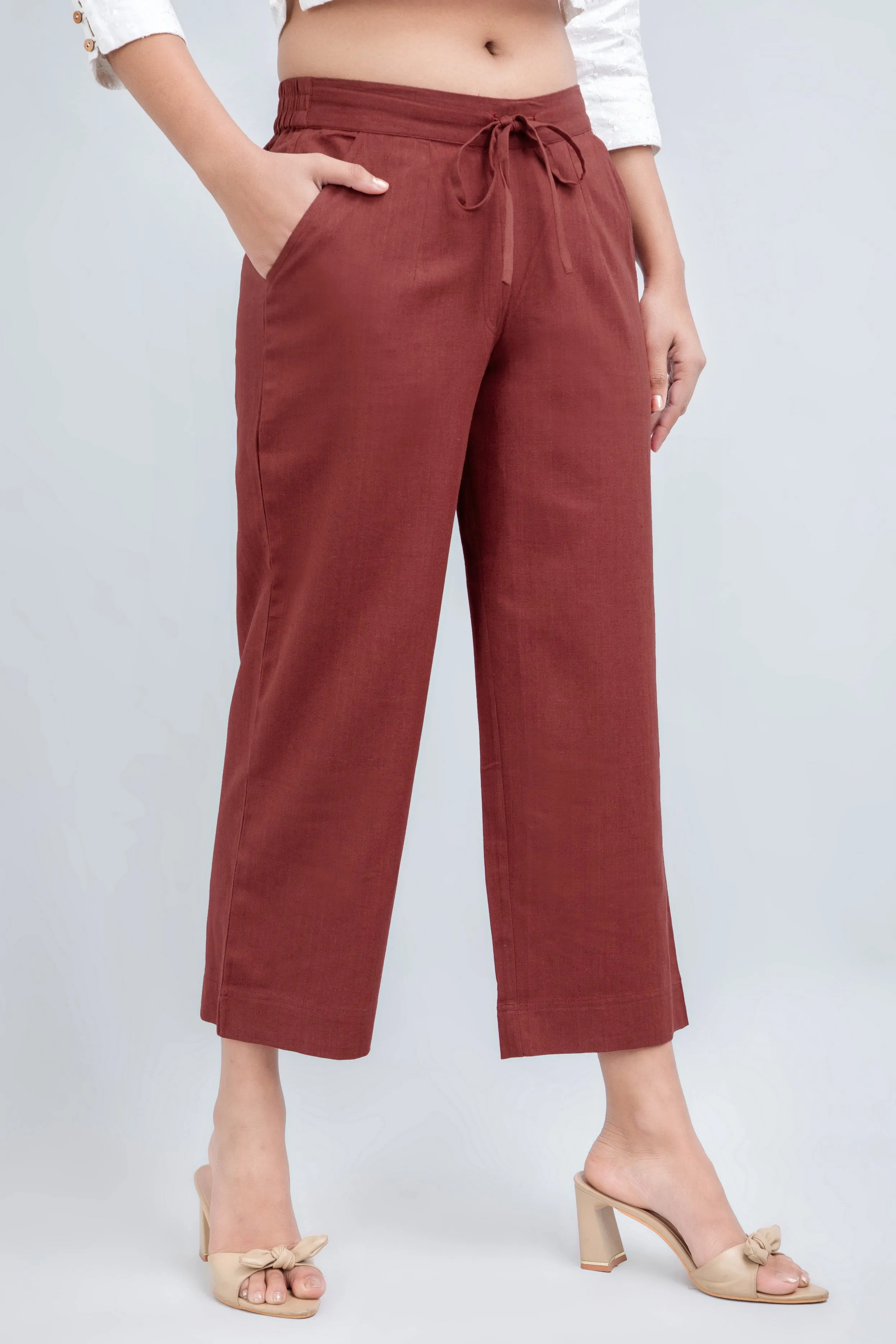 Cotton Linen Culottes