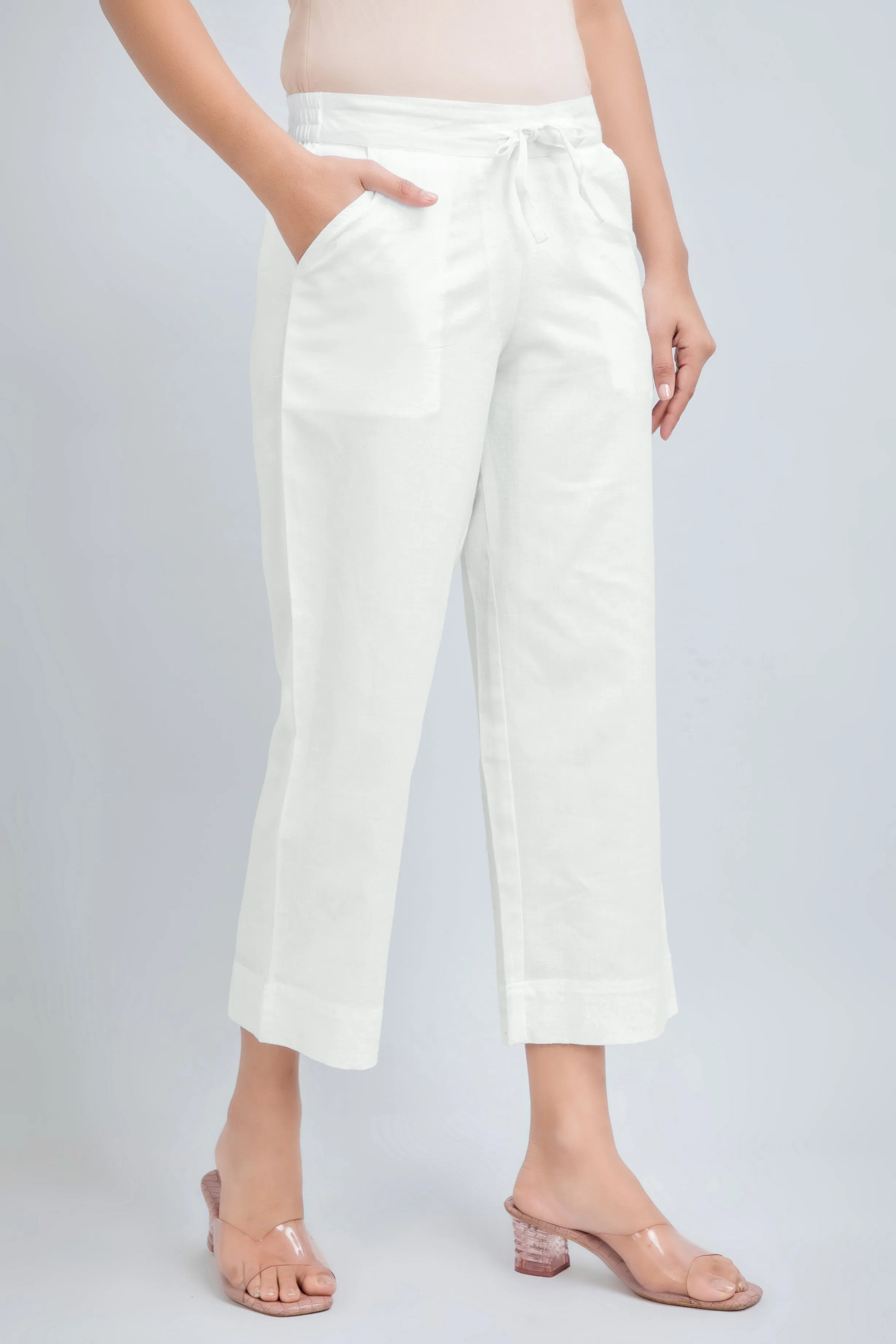 Cotton Linen Culottes