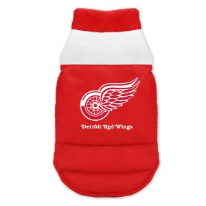 Detroit Red Wings Pet Parka Puff Vest