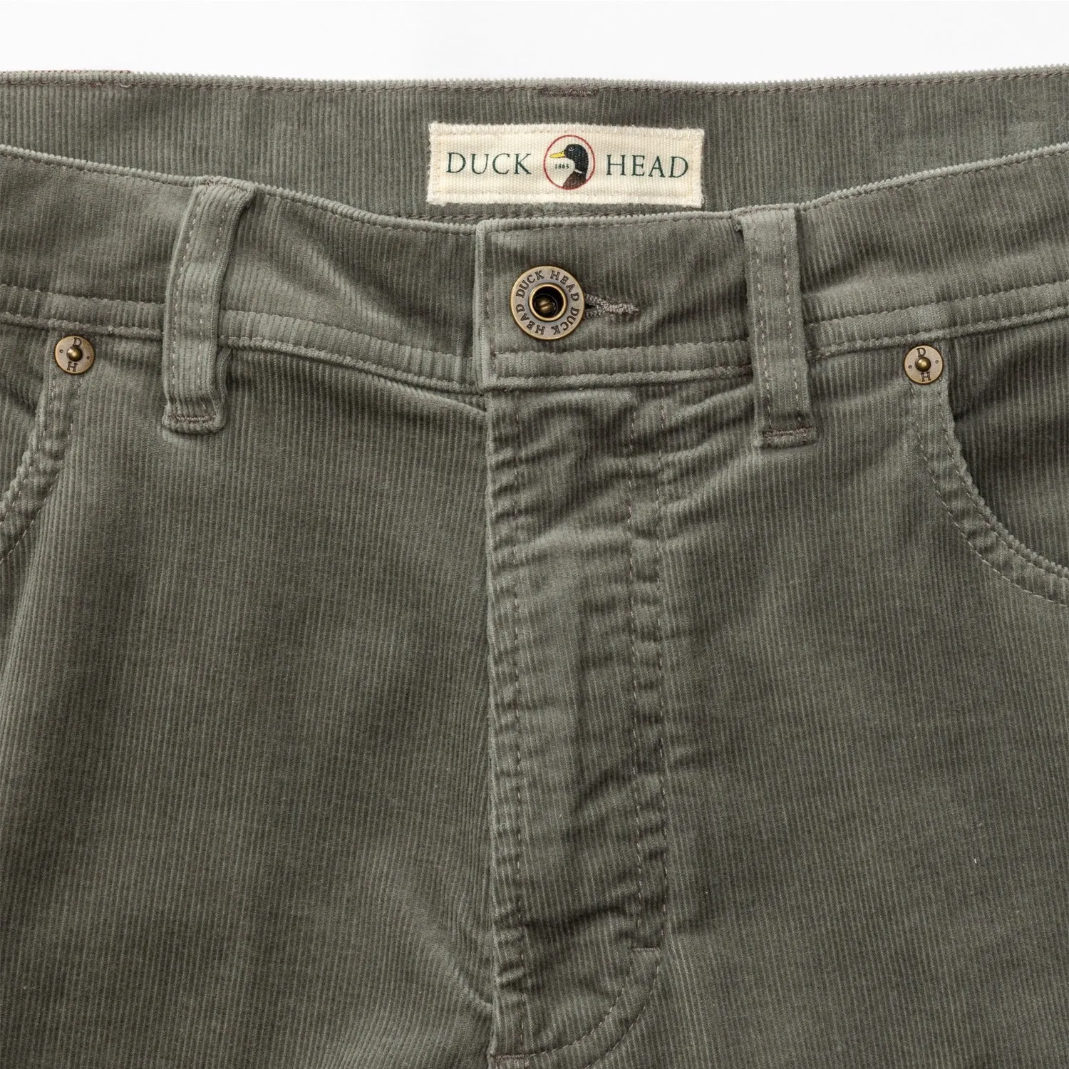 Holston Corduroy Five-Pocket - Castor Grey