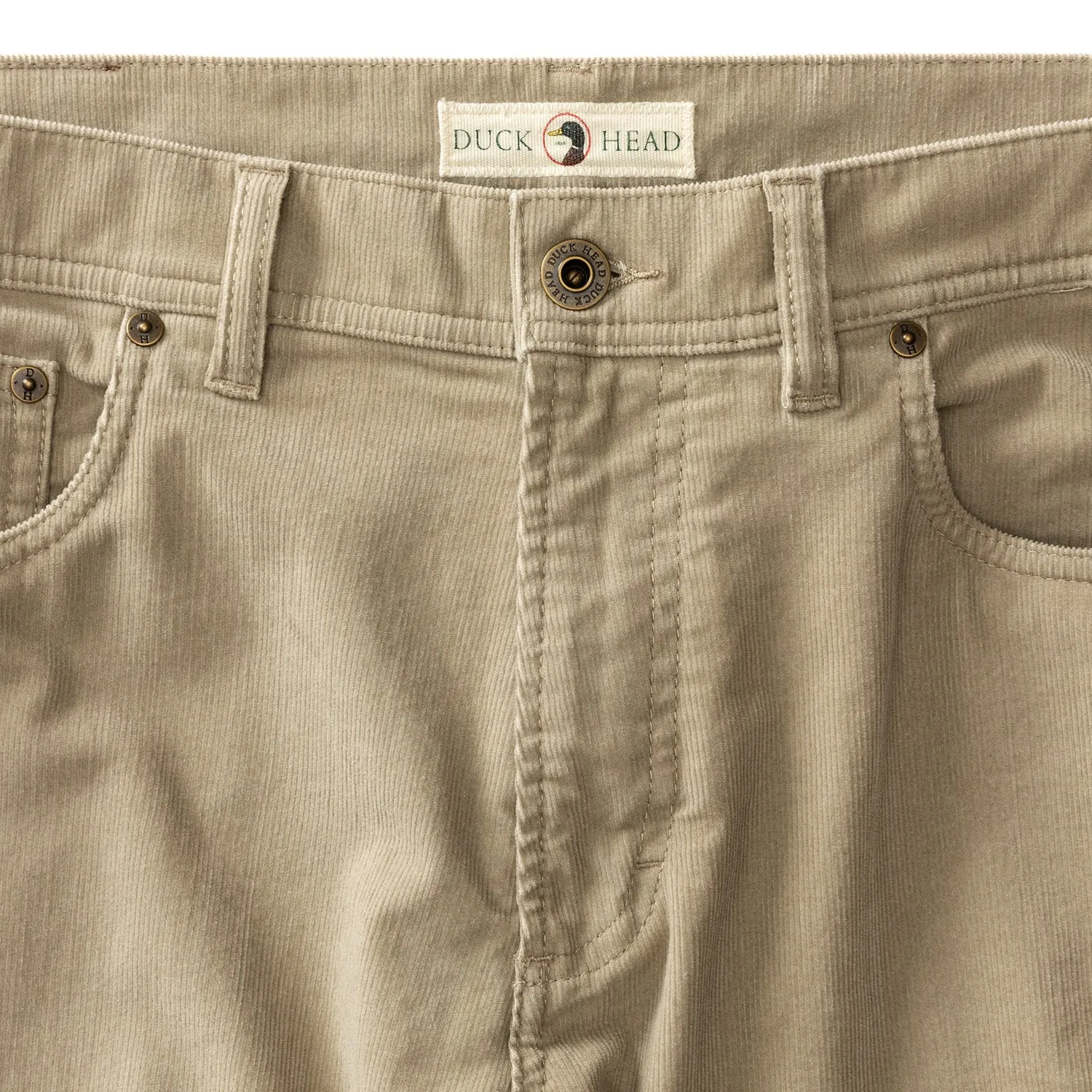 Holston Corduroy Five-Pocket - Khaki