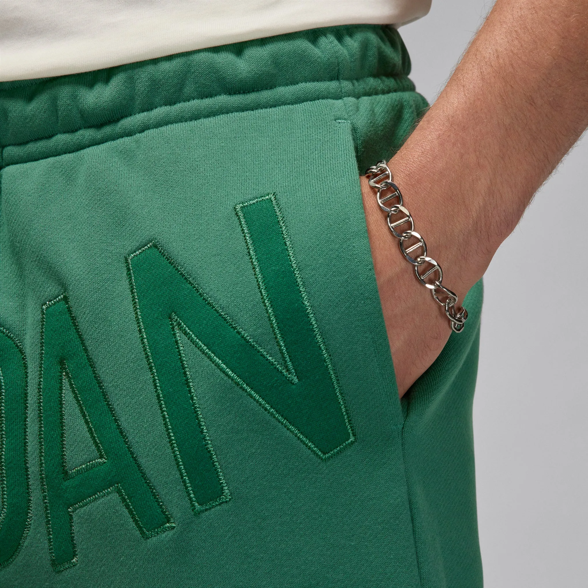 Jordan Brand x Nina Chanel Abney Fleece Sweatpants - Green Stone