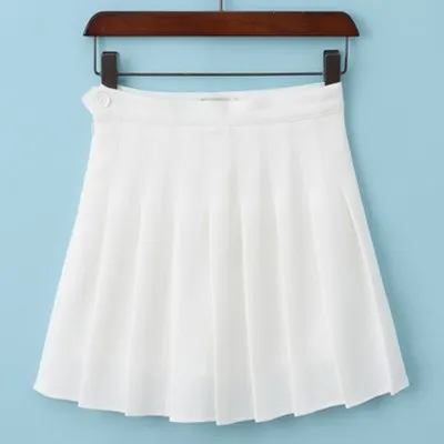 JOSKAA 2024 new 2014 Tumblr Aesthetic Womens Pastel Colors Pleated Tennis Skirt