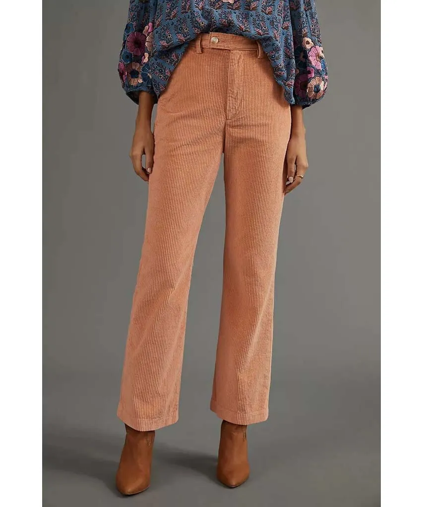 Levi's Crop Flare Cord Peach