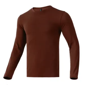 Men's Merino 160g Base Layer Top Green Khaki