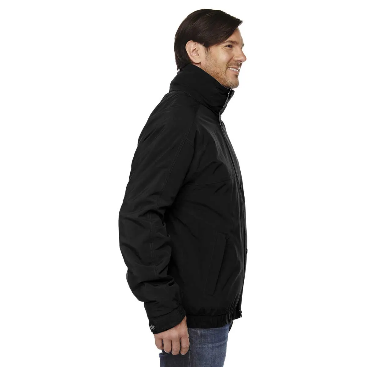 North End Men's Black 3-in-1 Bomber Jacket