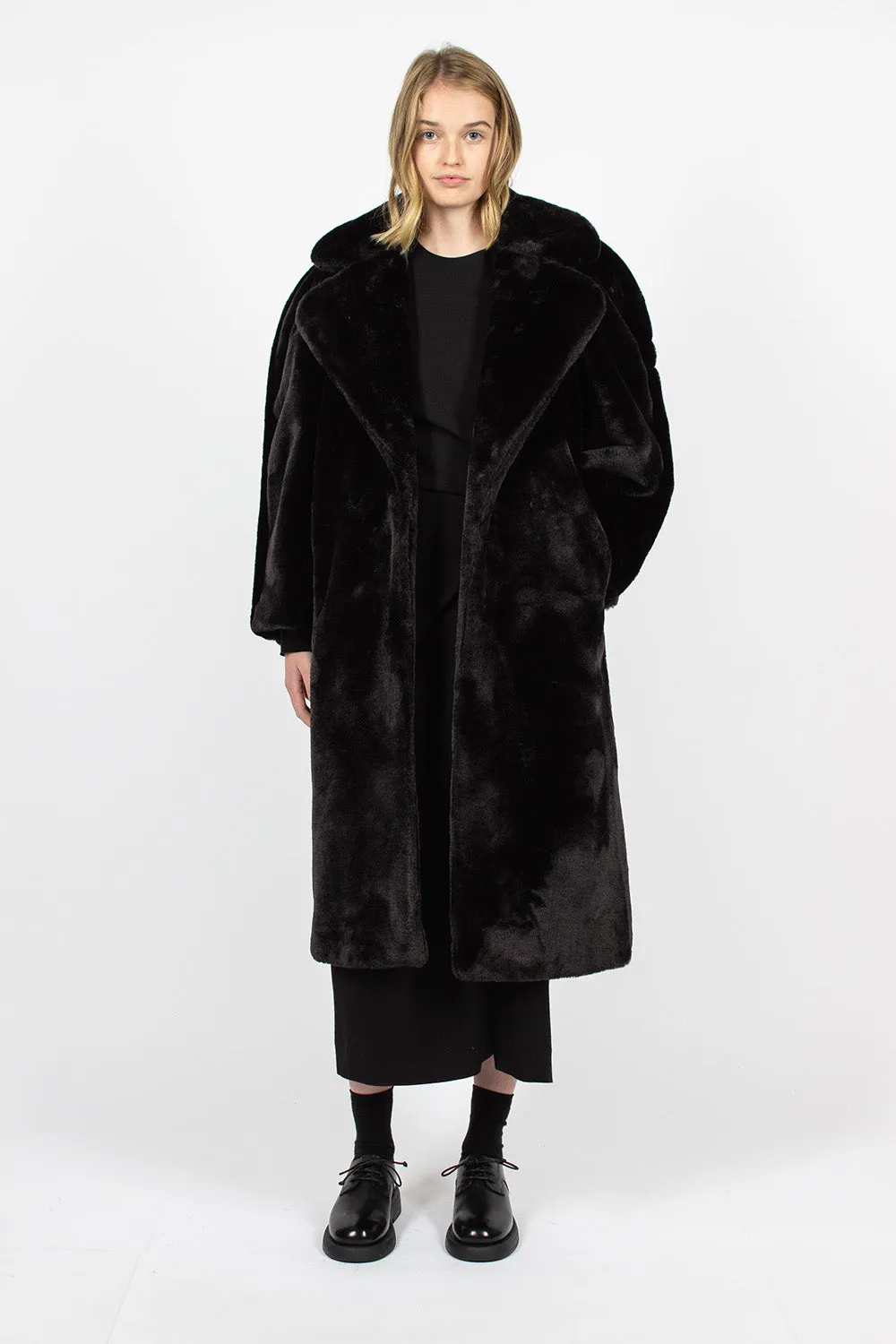 Oversized Coat Midnight