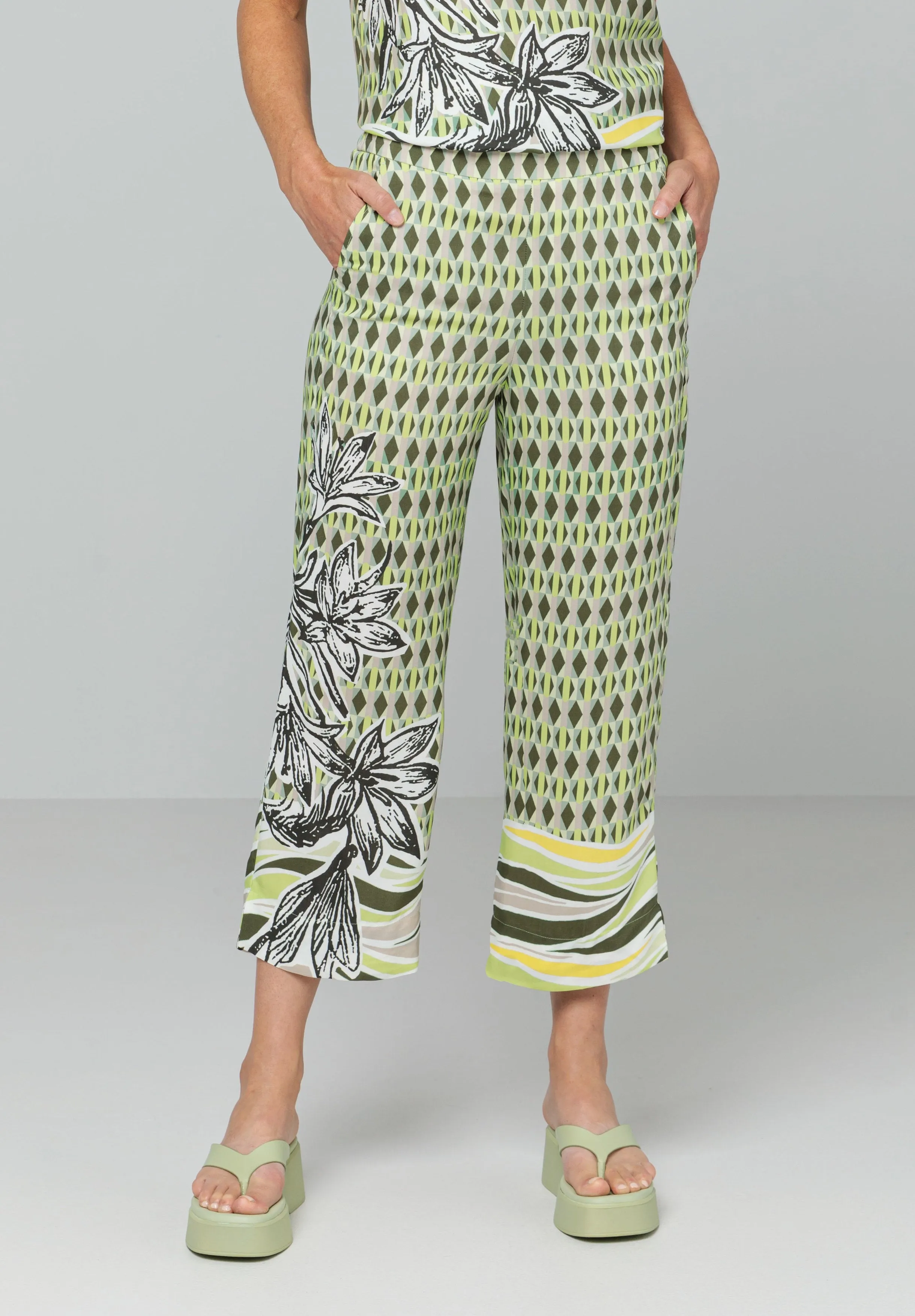 Parigi Print Trouser