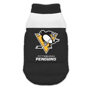 Pittsburgh Penguins Pet Parka Puff Vest