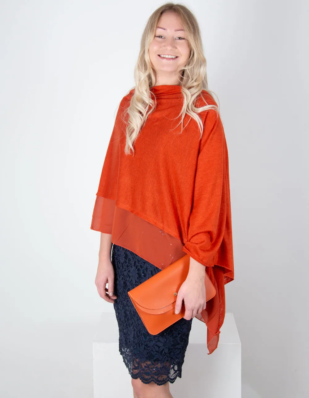 Poncho | Orange