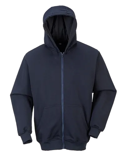 Portwest FR Hooded Zip Sweatshirt