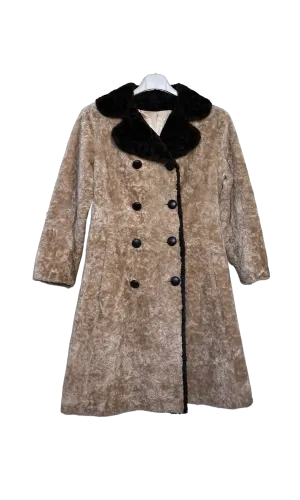 RENT Vintage French Couture Teddy Coat