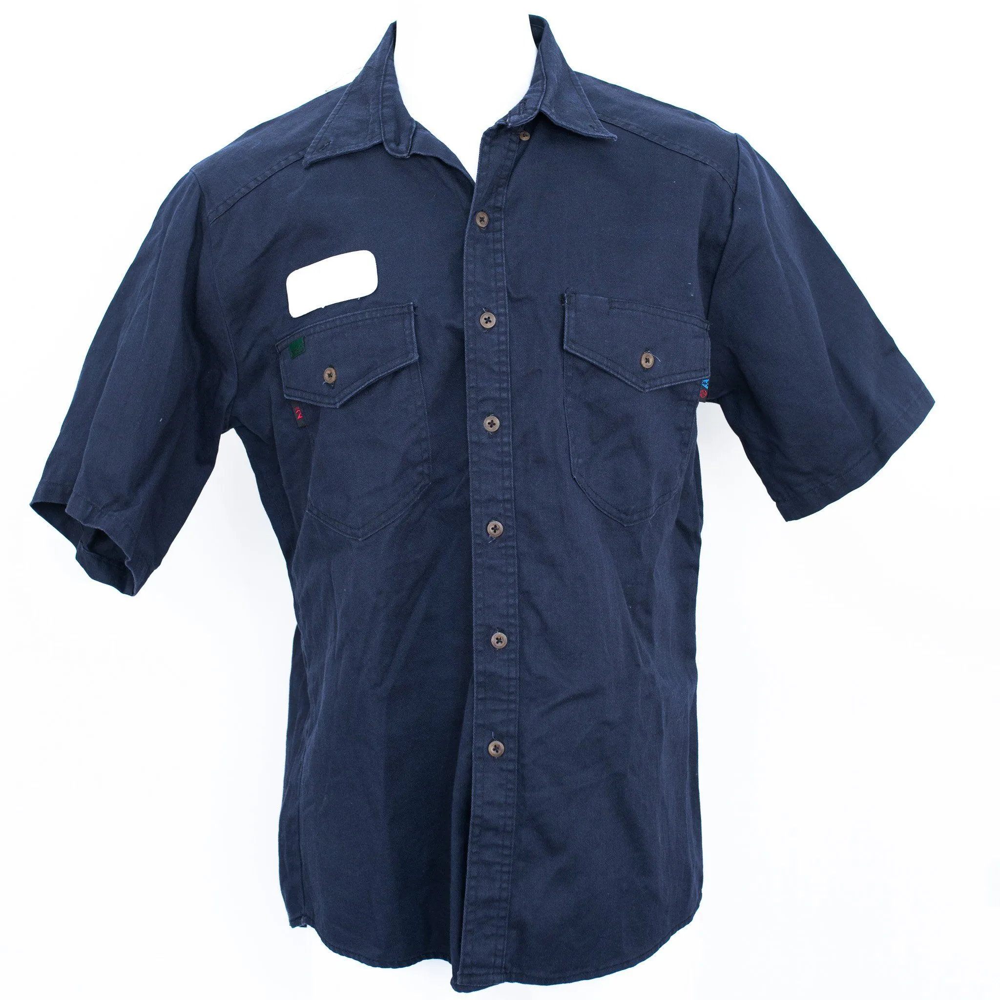 Used Flame Resistant Work Shirt - Short Sleeve