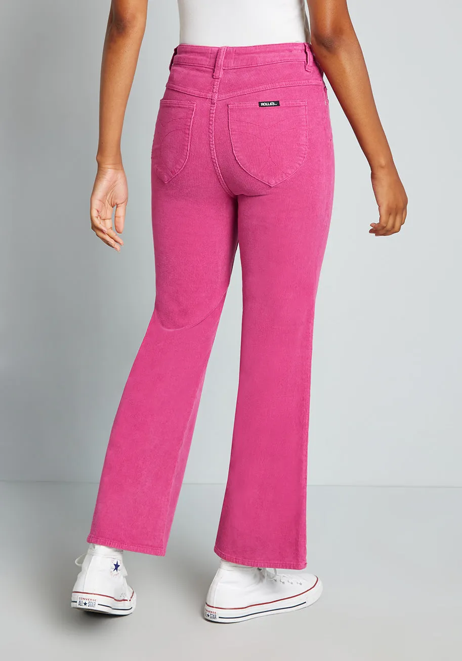 Walk The Sweet Talk Corduroy Cropped Pants