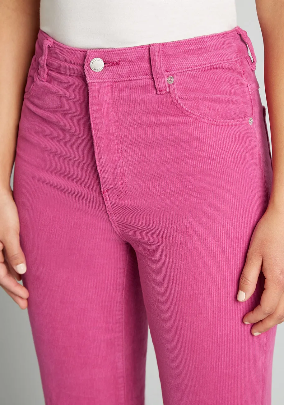 Walk The Sweet Talk Corduroy Cropped Pants