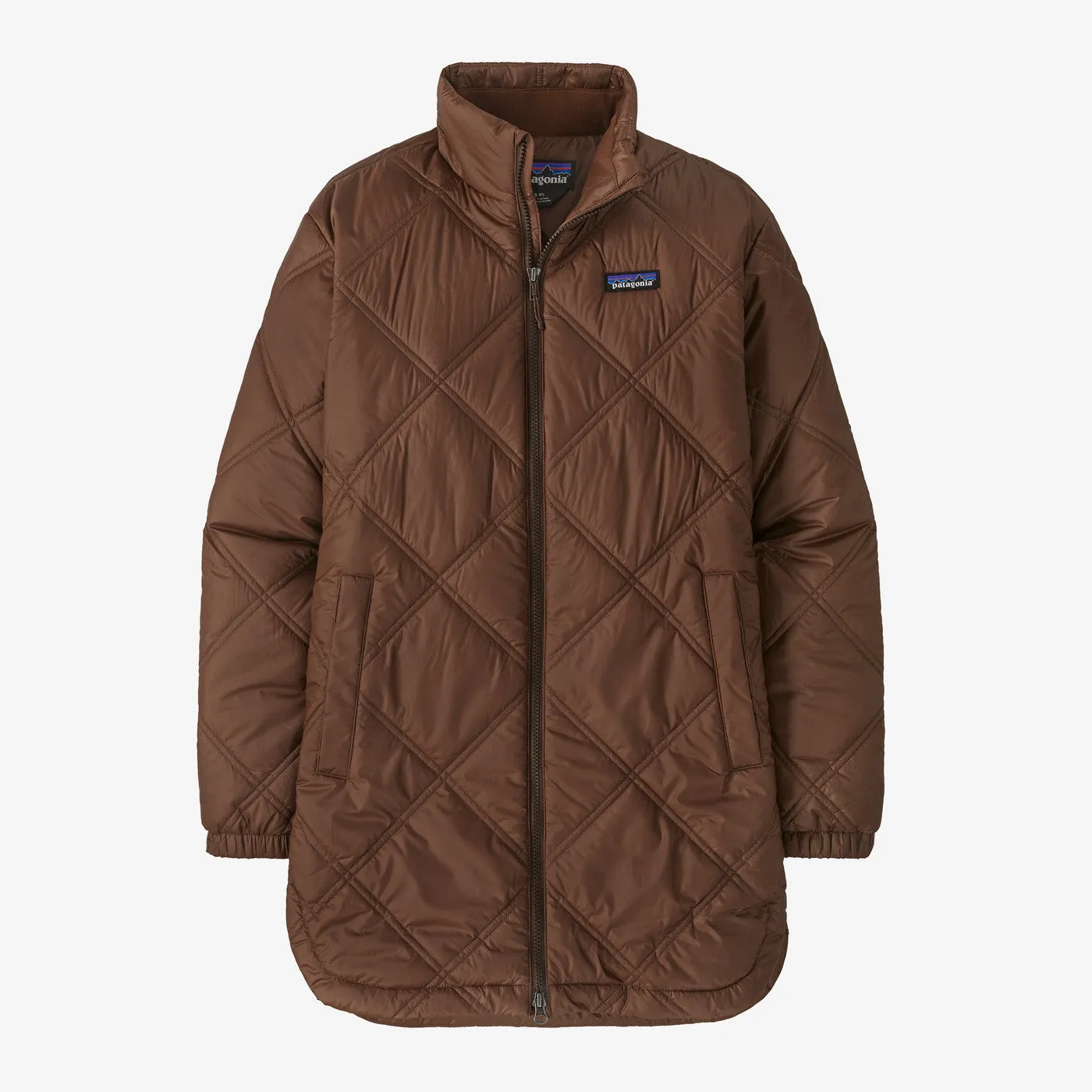 Women's Patagonia | Pine Bank Insulated Parka | Molasses Brown