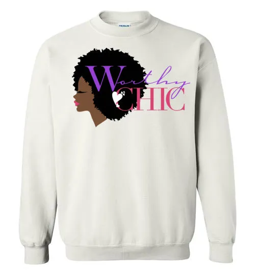 Worthy Chic- Classic CHIC logo Sweatshirt